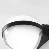 Modern Round LED Up and Down Outdoor Wall Sconce Waterproof Exterior Lighting for Porch Yard