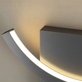 Modern Round LED Wall Sconce Dimmable Nordic Minimalist Bedside Light Fixture