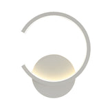 Modern Round LED Wall Sconce Dimmable Nordic Minimalist Bedside Light Fixture