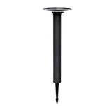 Modern Round Outdoor Solar Pathway Light Waterproof LED Lawn Lamp for Garden Decor