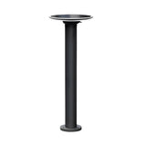 Modern Round Outdoor Solar Pathway Light Waterproof LED Lawn Lamp for Garden Decor