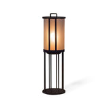 Modern Round Pillar Acrylic Lantern Outdoor Landscape Light for Garden and Pathway