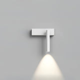 Modern Round Recessed LED Bedside Wall Lamp Metal Sconce for Minimalist Interior Lighting
