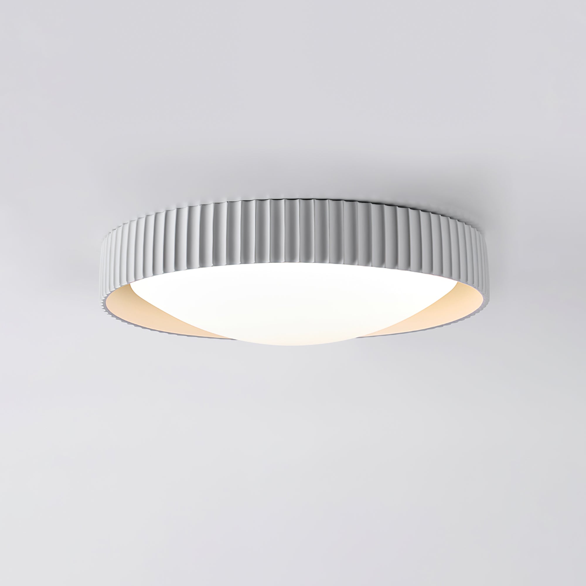 modern-round-ribbed-acrylic-led-ceiling-flush-mount-light-with-resin-frame