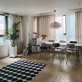 Modern Round Shell Pendant Light Coastal Chandelier for Living Room and Bedroom