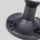 Modern Round Solar Post LED Pier Mount Light Waterproof Outdoor Lighting for Garden Fence and Gate