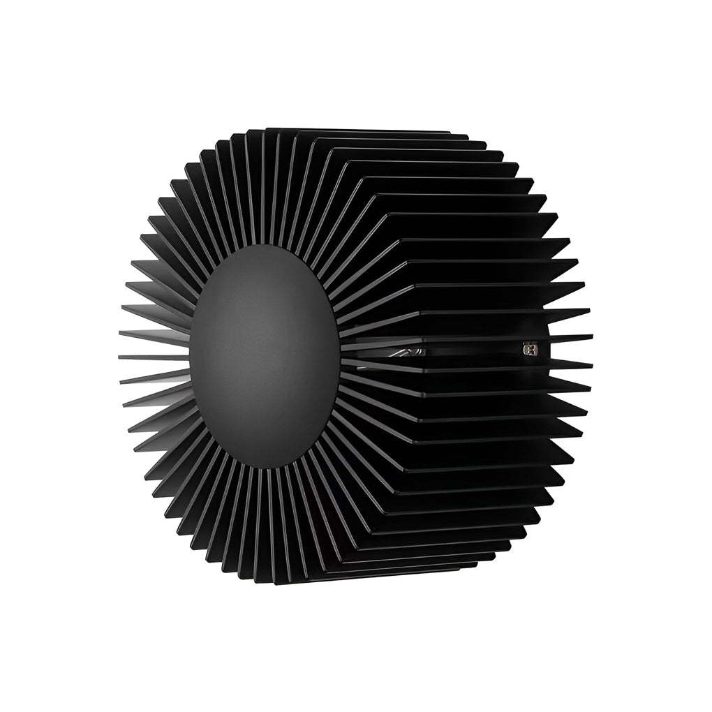 Modern Round Sunflower LED Wall Sconce Creative Aluminum Decorative Indoor Light Fixture
