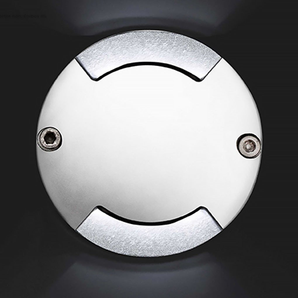 Modern Round Waterproof LED Recessed Step Lights for Outdoor Garden Deck and Pathway Lighting