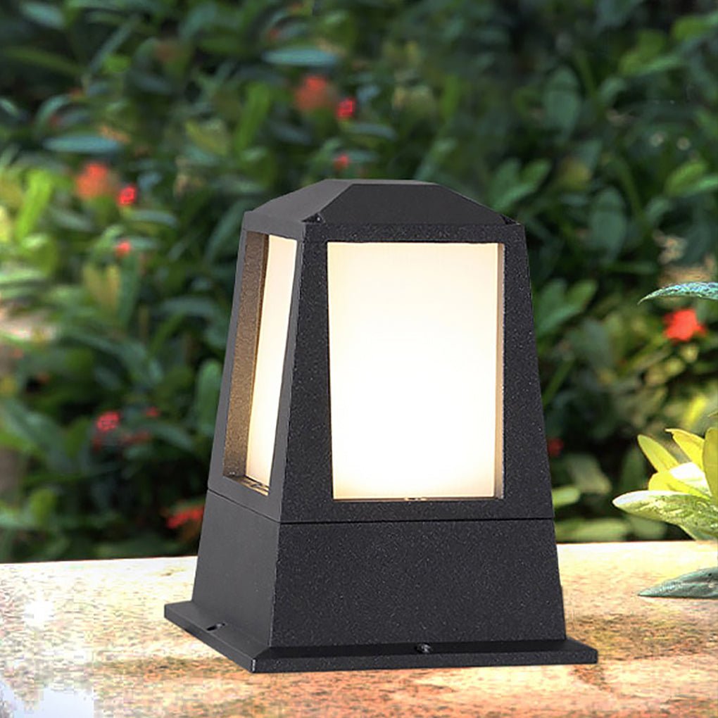 Modern Sand Gray Outdoor LED Landscape Light for Garden Villa Courtyard Path