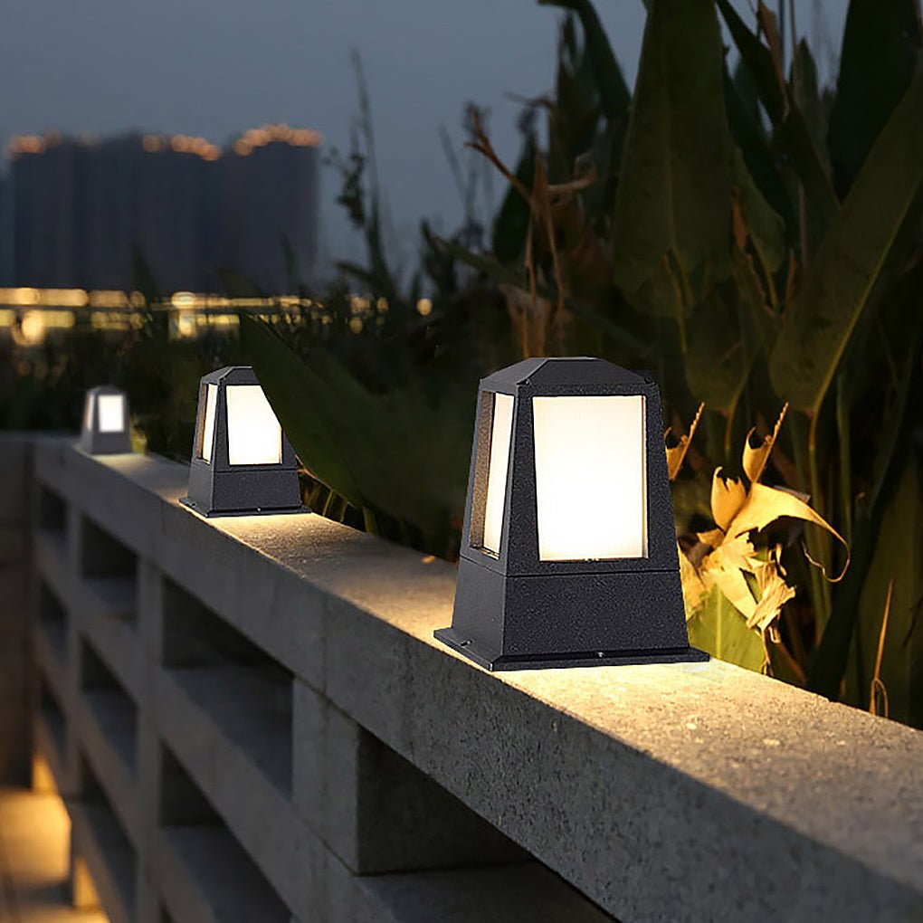 Modern Sand Gray Outdoor LED Landscape Light for Garden Villa Courtyard Path