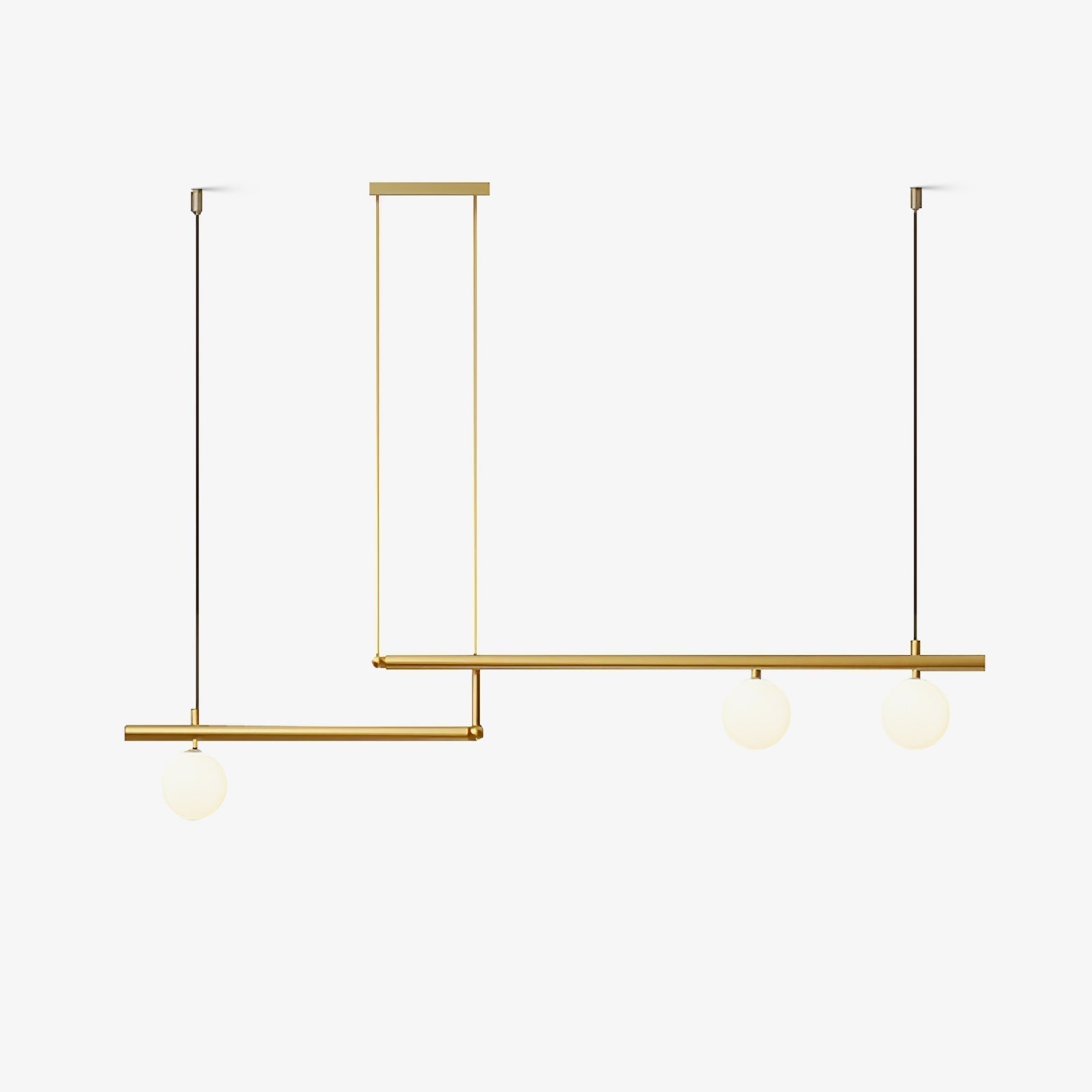 Modern Satellite Geometric Pendant Light Minimalist Multi Head Ceiling Hanging Chandelier