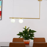 Modern Satellite Geometric Pendant Light Minimalist Multi Head Ceiling Hanging Chandelier