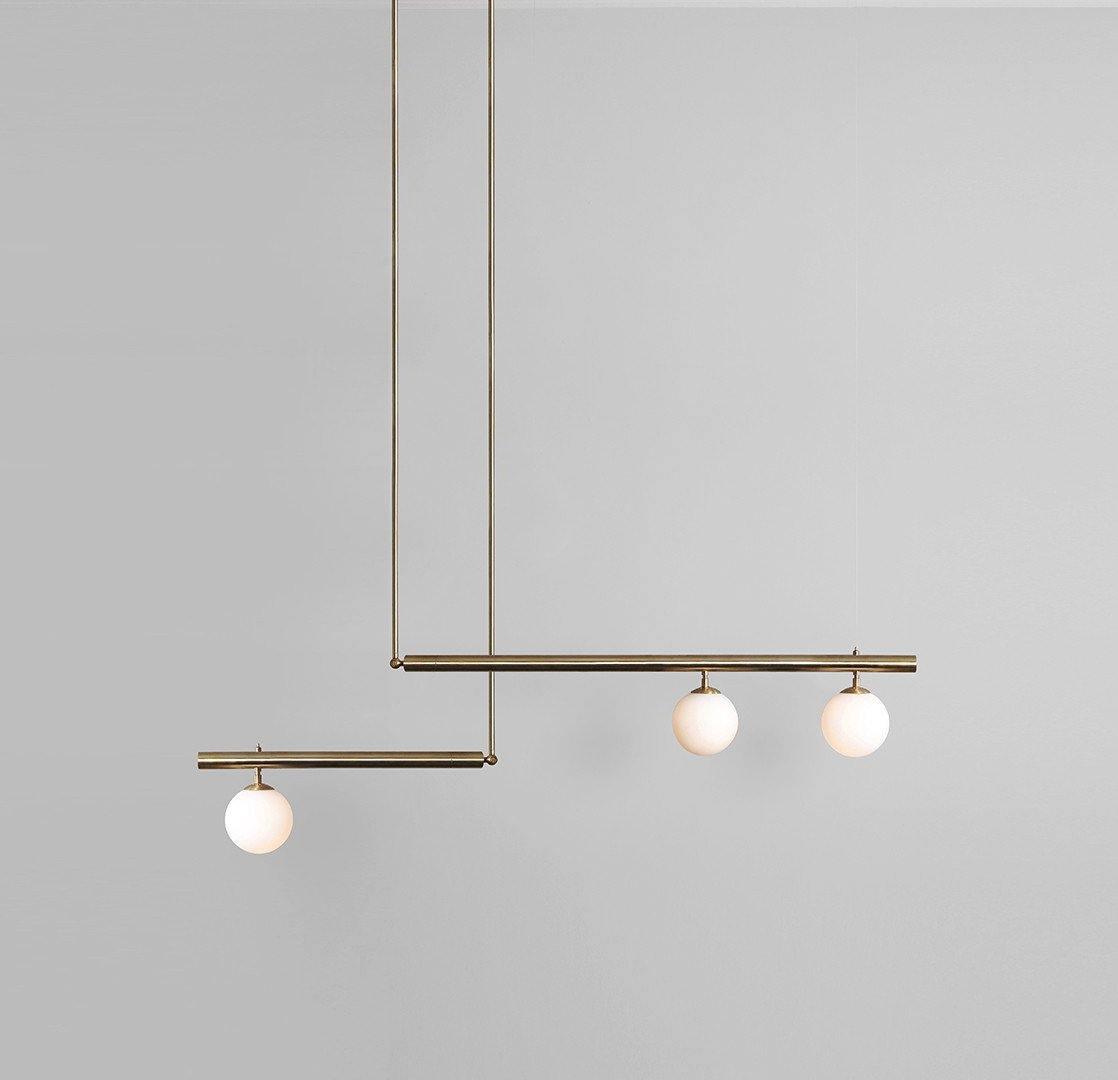 Modern Satellite Geometric Pendant Light Minimalist Multi Head Ceiling Hanging Chandelier