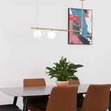 Modern Satellite Geometric Pendant Light Minimalist Multi Head Ceiling Hanging Chandelier