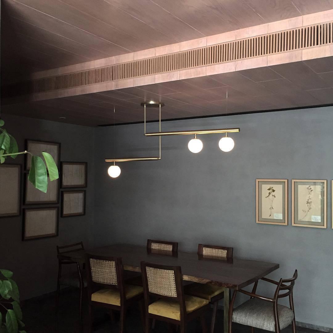 Modern Satellite Geometric Pendant Light Minimalist Multi Head Ceiling Hanging Chandelier