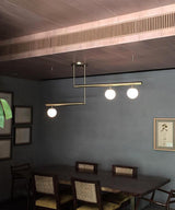 Modern Satellite Geometric Pendant Light Minimalist Multi Head Ceiling Hanging Chandelier