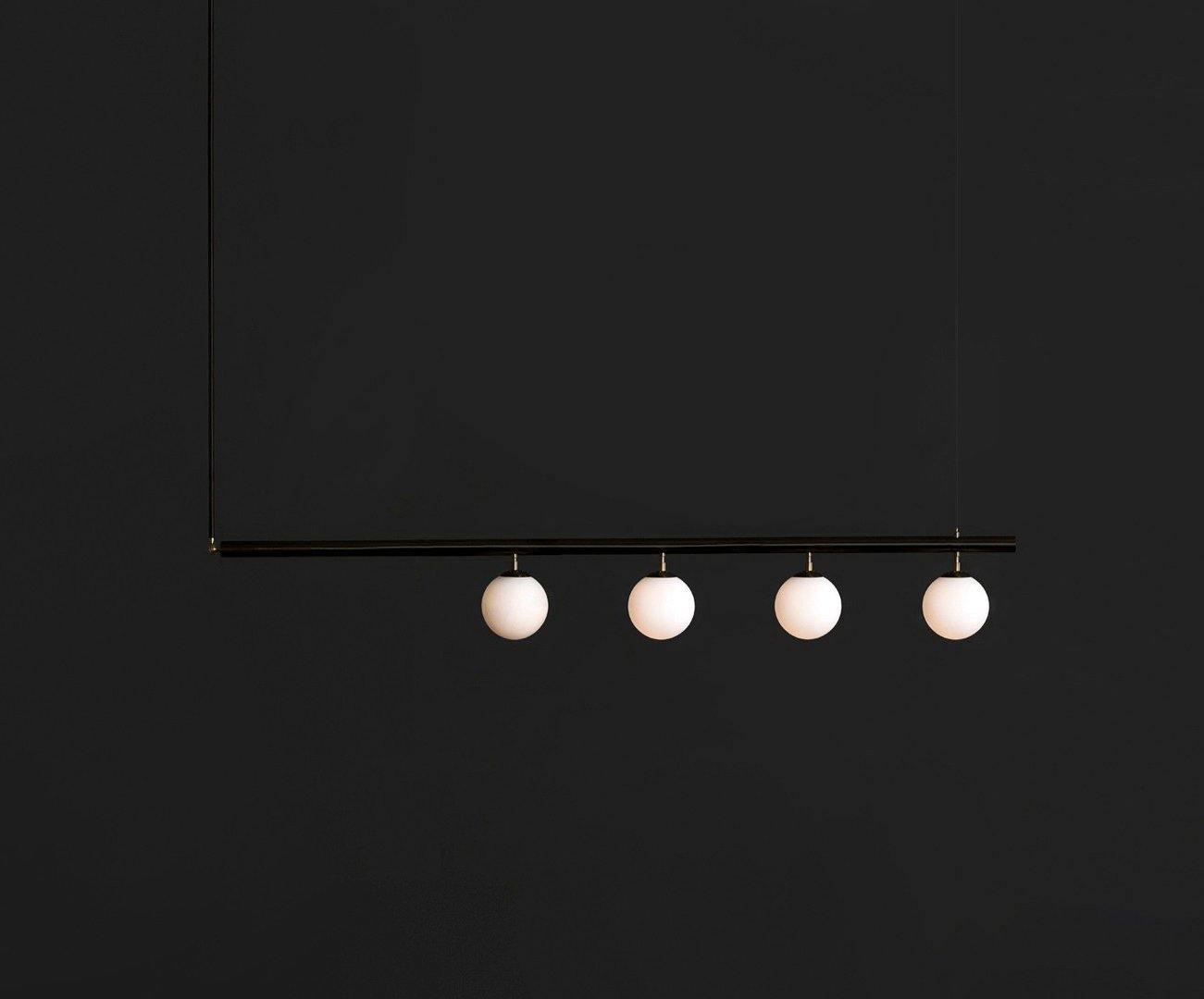 Modern Satellite Geometric Pendant Light Minimalist Multi Head Ceiling Hanging Chandelier