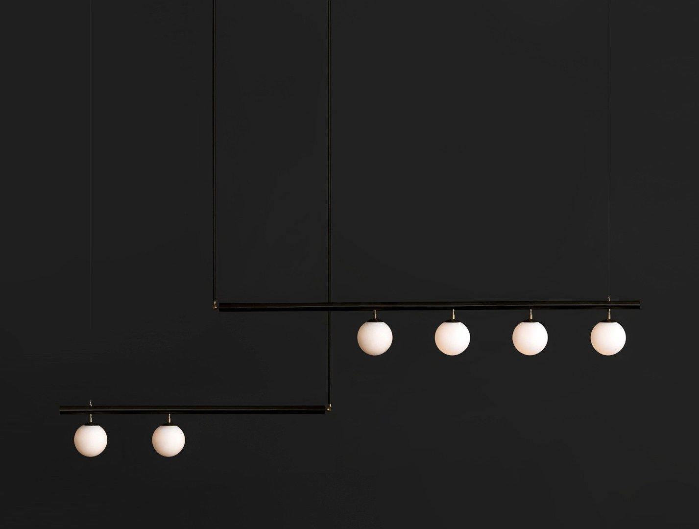 Modern Satellite Geometric Pendant Light Minimalist Multi Head Ceiling Hanging Chandelier