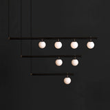 Modern Satellite Geometric Pendant Light Minimalist Multi Head Ceiling Hanging Chandelier