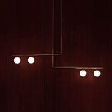 Modern Satellite Geometric Pendant Light Minimalist Multi Head Ceiling Hanging Chandelier