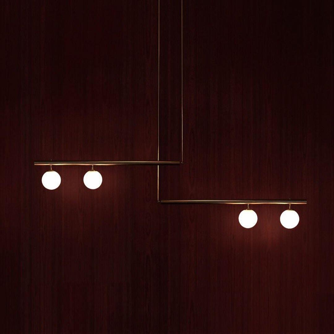 Modern Satellite Geometric Pendant Light Minimalist Multi Head Ceiling Hanging Chandelier