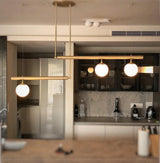 Modern Satellite Geometric Pendant Light Minimalist Multi Head Ceiling Hanging Chandelier