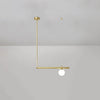 Modern Satellite Geometric Pendant Light Minimalist Multi Head Ceiling Hanging Chandelier