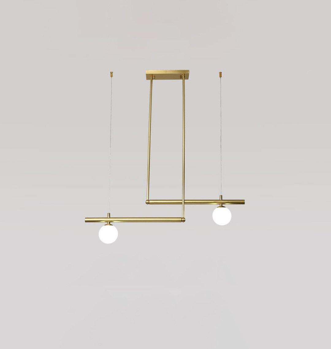 Modern Satellite Geometric Pendant Light Minimalist Multi Head Ceiling Hanging Chandelier