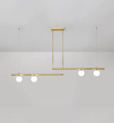 Modern Satellite Geometric Pendant Light Minimalist Multi Head Ceiling Hanging Chandelier