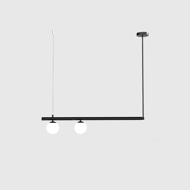 Modern Satellite Geometric Pendant Light Minimalist Multi Head Ceiling Hanging Chandelier