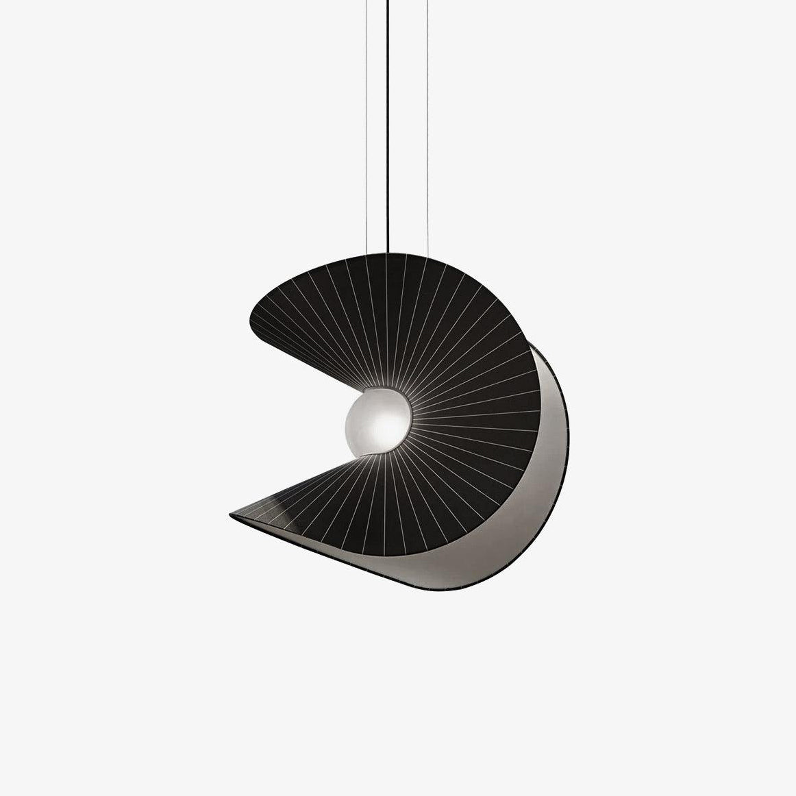 Modern Scandinavian Shell LED Pendant Light for Dining and Kitchen Island