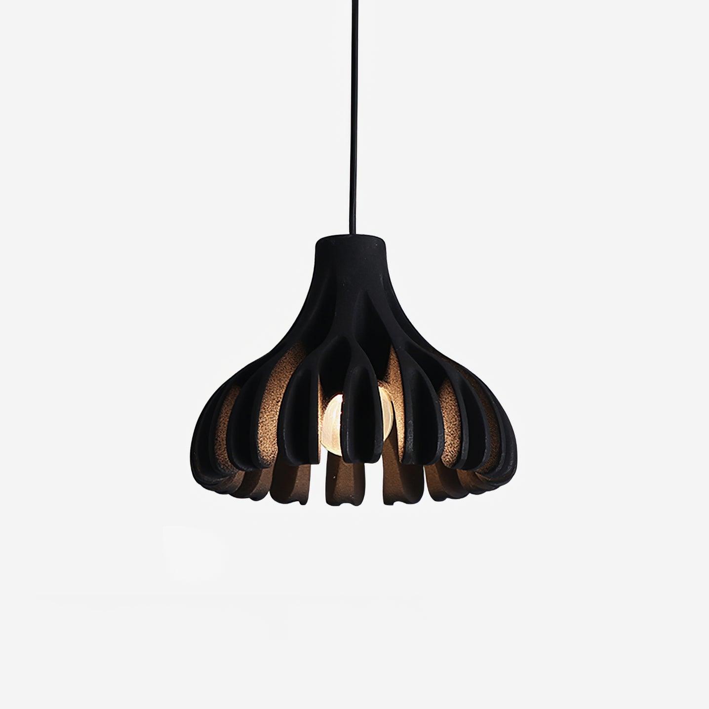 Modern Sculptural Coral Resin Pendant Light with Adjustable Cable for Home Decor