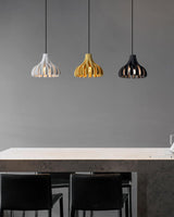 Modern Sculptural Coral Resin Pendant Light with Adjustable Cable for Home Decor