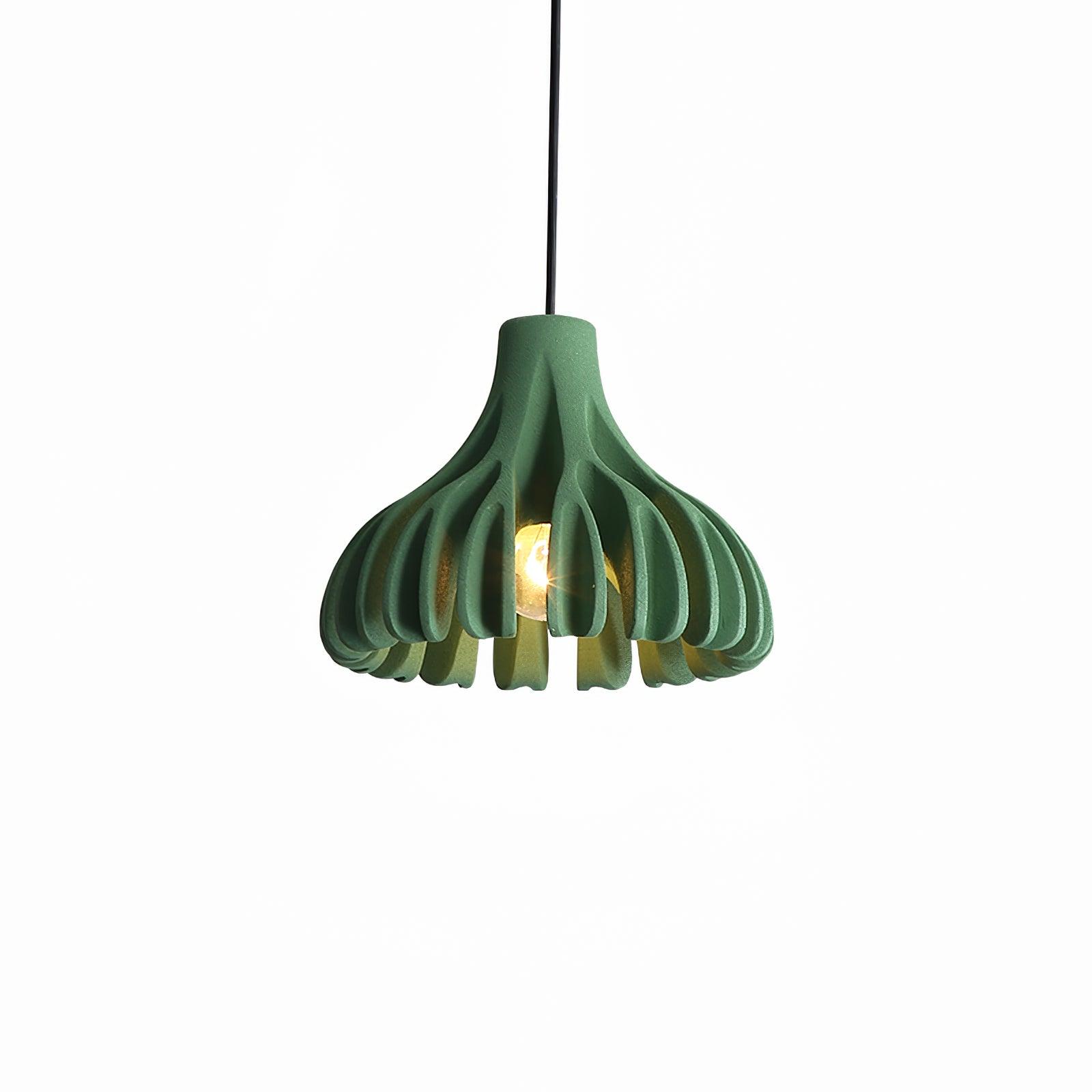 Modern Sculptural Coral Resin Pendant Light with Adjustable Cable for Home Decor