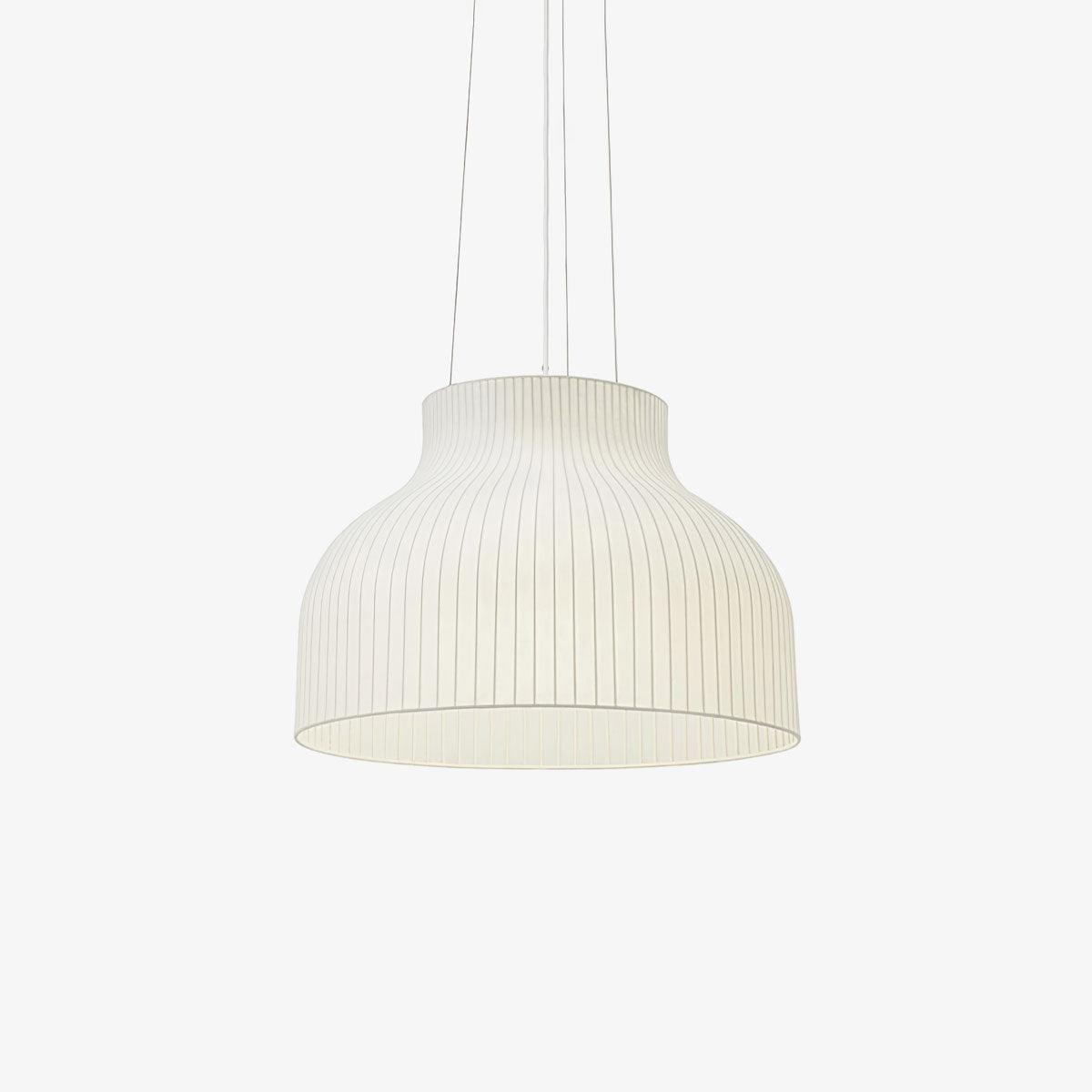 Modern Serica Silk Collection Pendant Light Minimalist Fabric Ceiling Hanging Lamp