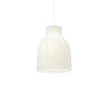Modern Serica Silk Collection Pendant Light Minimalist Fabric Ceiling Hanging Lamp