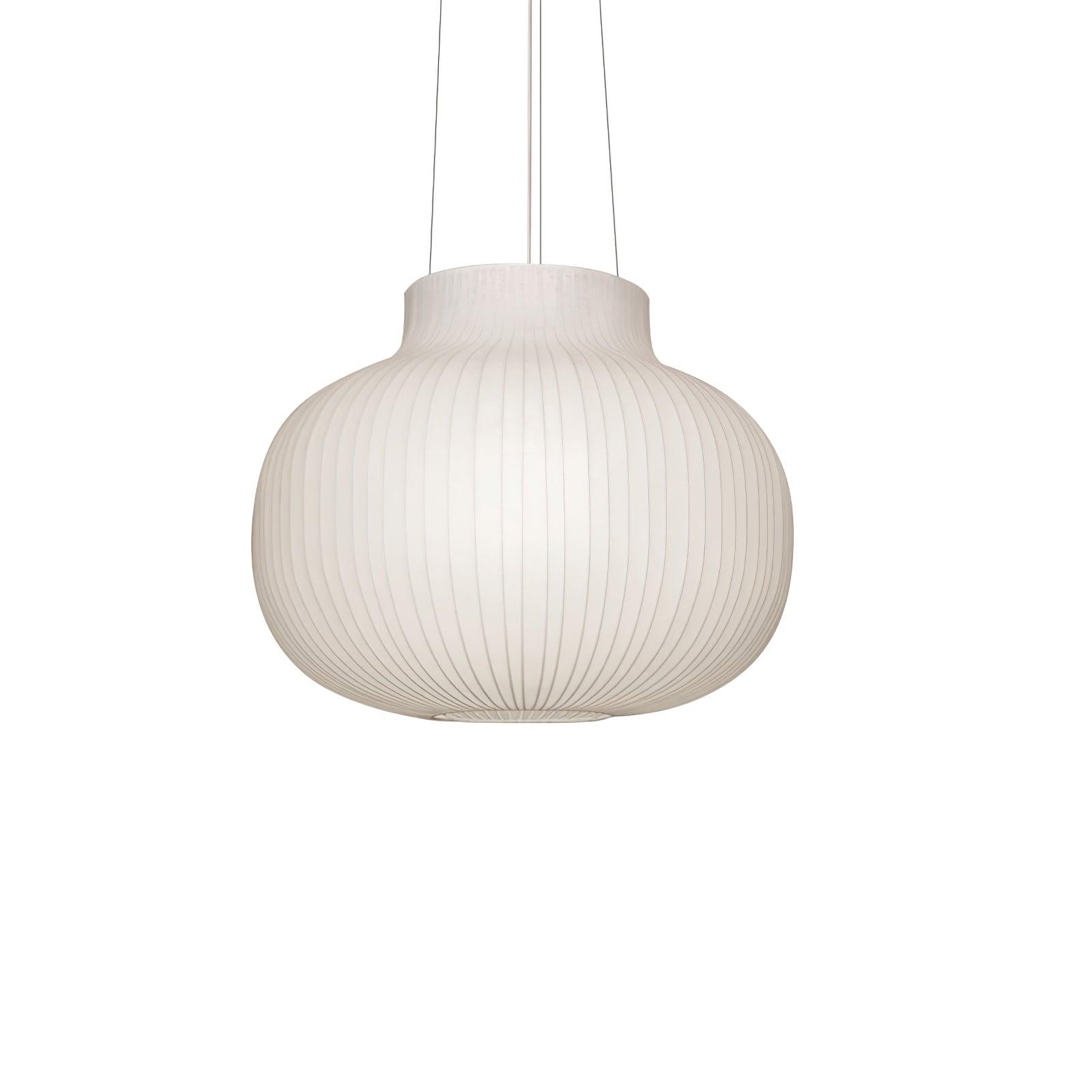 Modern Serica Silk Collection Pendant Light Minimalist Fabric Ceiling Hanging Lamp