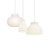 Modern Serica Silk Collection Pendant Light Minimalist Fabric Ceiling Hanging Lamp