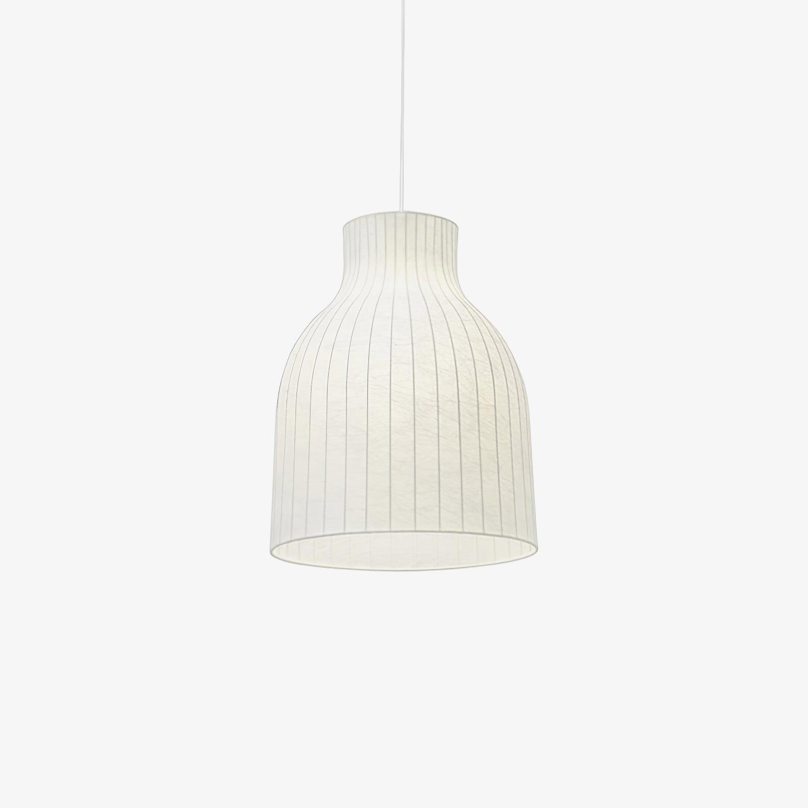 Modern Serica Silk Collection Pendant Light Minimalist Fabric Ceiling Hanging Lamp