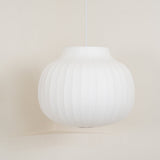 Modern Serica Silk Collection Pendant Light Minimalist Fabric Ceiling Hanging Lamp