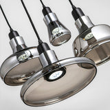 Modern Shadow Glass Pendant Light Nordic LED Hanging Fixture for Living Room Dining Area and Bar