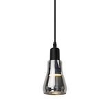 Modern Shadow Glass Pendant Light Nordic LED Hanging Fixture for Living Room Dining Area and Bar