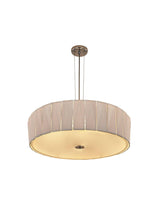 Modern Shard Disc Chandelier Ceramic and Acrylic Integrated Ceiling Light for Luxury Living Spaces