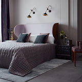 Modern Shear Plug In Wall Sconce Task Lighting with Metal Shade for Bedroom and Kitchen