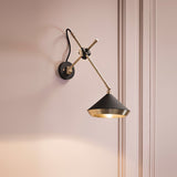 Modern Shear Wall Mounted Sconce Hardwired Focused Task Light for Bedside and Interior Decor