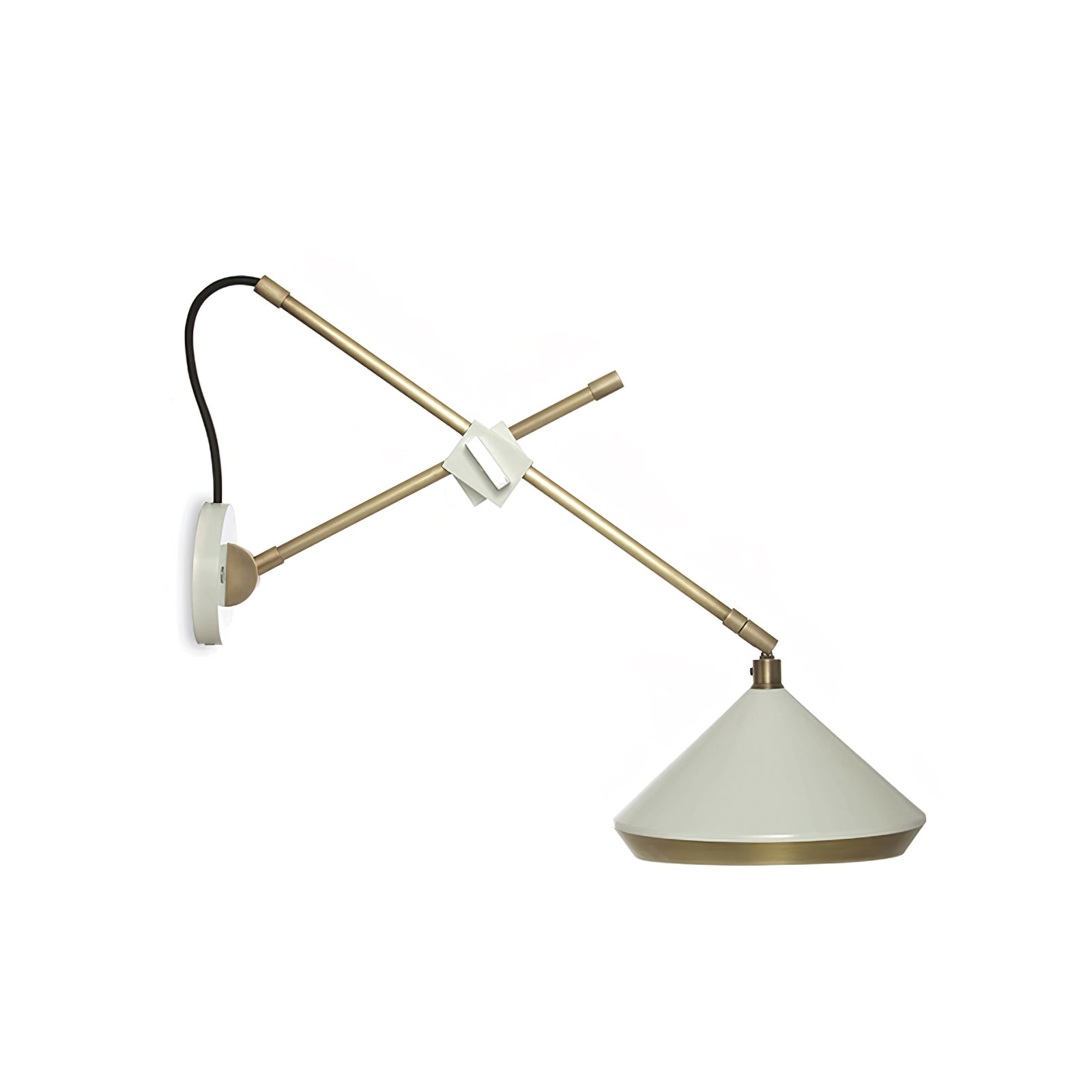 Modern Shear Wall Mounted Sconce Hardwired Focused Task Light for Bedside and Interior Decor