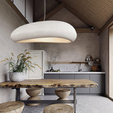 Modern Shinto Cloud Pendant Light White Sculptural Floating Hanging Ceiling Lamp