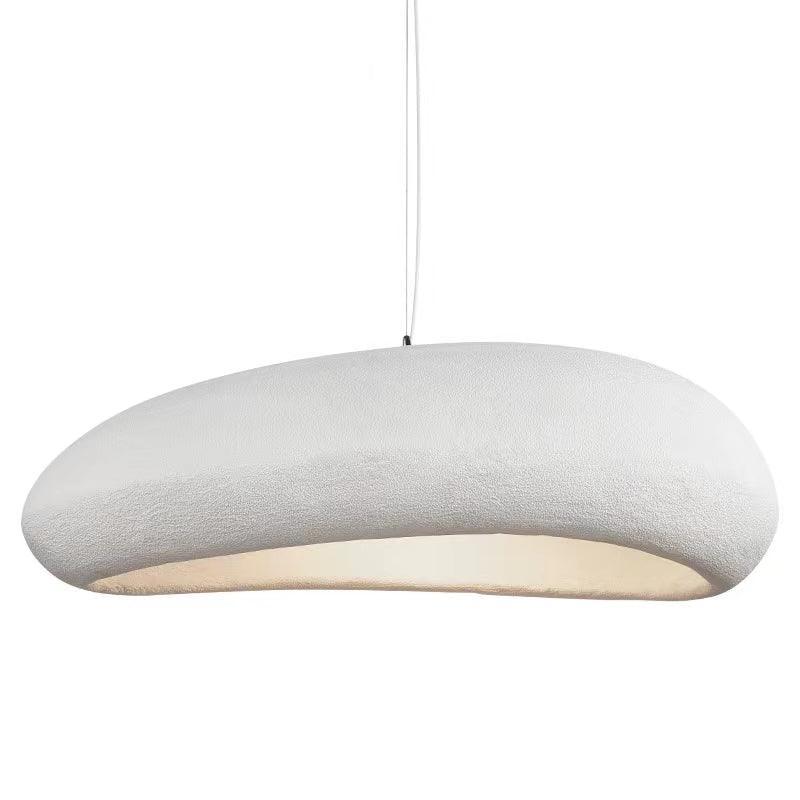 Modern Shinto Cloud Pendant Light White Sculptural Floating Hanging Ceiling Lamp