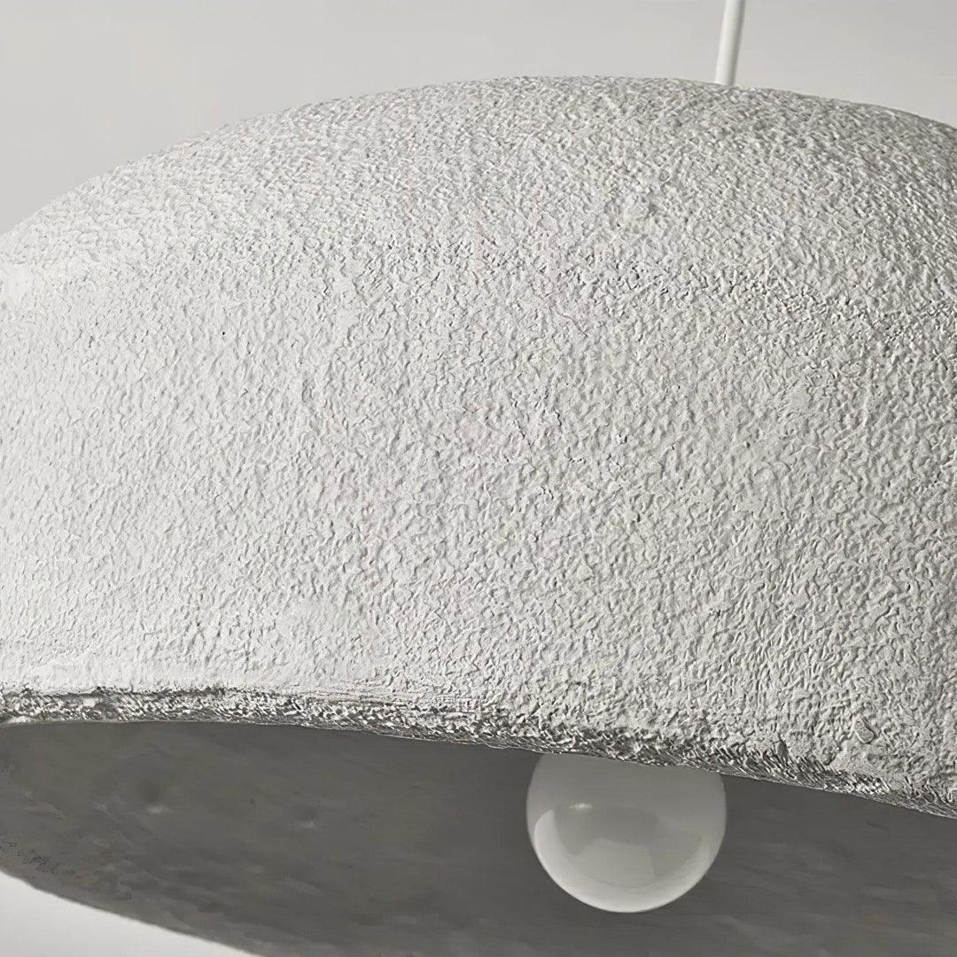 Modern Shinto Cloud Pendant Light White Sculptural Floating Hanging Ceiling Lamp