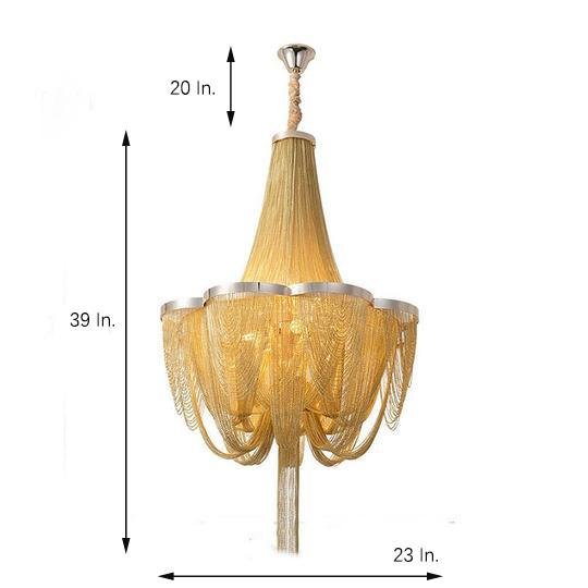 Modern Silver Lantern Chandelier Metal 6 Light LED Ceiling Hanging Pendant for Dining Room